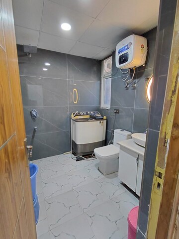 Bathroom in 4 BHK Apartment at Amrapali Royal, Vaibhav Khand – for Sale