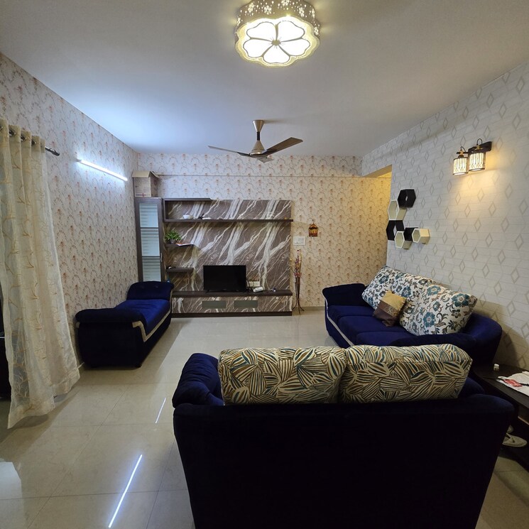 Living Room, gm-infinite-e-city-town-phase-ii 3 Bedroom 1500 Sq.Ft. Apartment In Bommasandra Bangalore 9241149