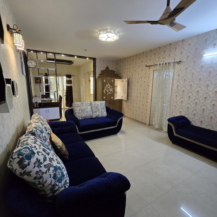 Living Room, gm-infinite-e-city-town-phase-ii 3 Bedroom 1500 Sq.Ft. Apartment In Bommasandra Bangalore 9241149