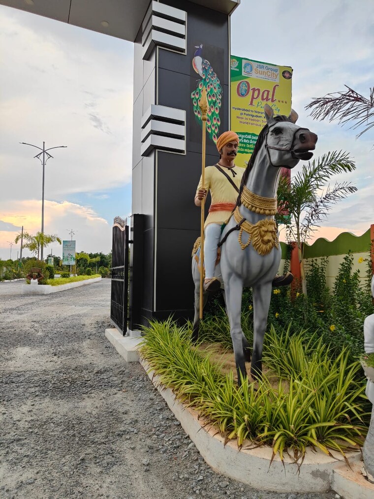 Exterior View, jsr-suncity-opal  160 Sq.Yd. Plot In Kolanpaka Alair 9241108