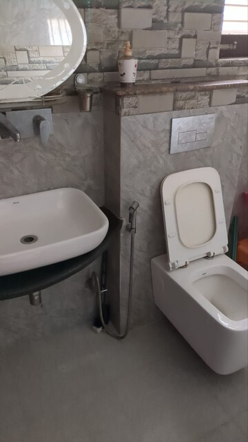 Bathroom in 1 RK Apartment at Kohli One Malibu Town, Sector 47 – for Rent