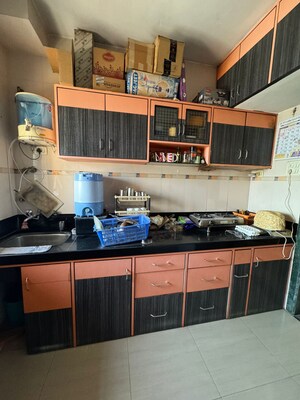 Kitchen in 2 BHK Apartment at Vardhman Gardens, Balkum Pada – for Sale