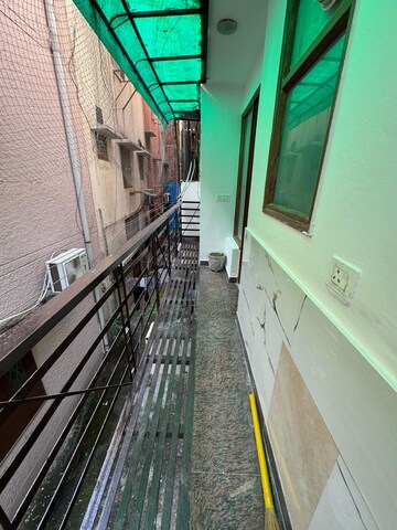 Balcony in 3 BHK Builder Floor at Paschim Vihar – for Rent