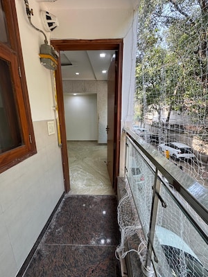 Balcony in 3 BHK Builder Floor at Paschim Vihar – for Rent