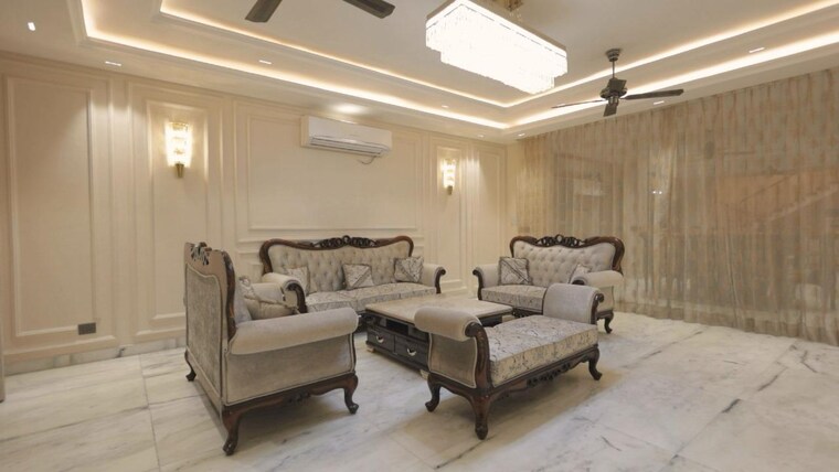 Living Room, omaxe-nri-villas 6+ Bedroom 5500 Sq.Ft. Villa In Omega Ii Greater Noida Greater Noida 9241281