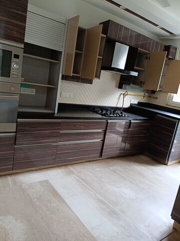 Staircase in 4 BHK Builder Floor at New Friends Colony – for Rent
