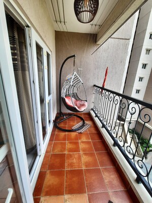 Balcony in 2 BHK Apartment at Prestige Song Of The South, Yelenahalli – for Rent
