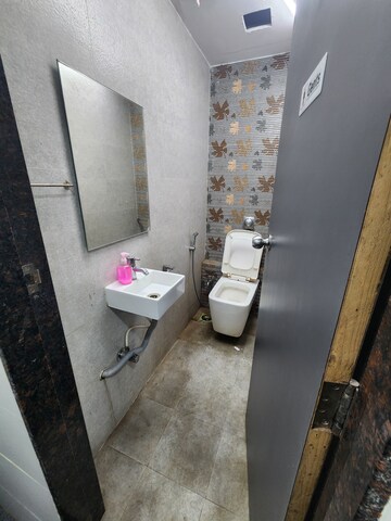Bathroom in  Office Space at Omkar The Summit Business Bay, Andheri East – for Rent