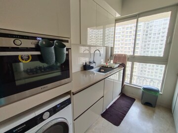 Kitchen in 2 BHK Apartment at Hiranandani Atlantis, Powai – for Rent
