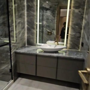 Bathroom in 3 BHK Builder Floor at New Rajinder Nagar – for Sale