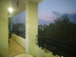 Balcony in 4 BHK Apartment at Vaishali Nagar – for Rent