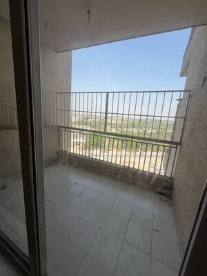 Balcony in 3 BHK Apartment at Eldeco Green Meadows, Pi Greater Noida – for Rent