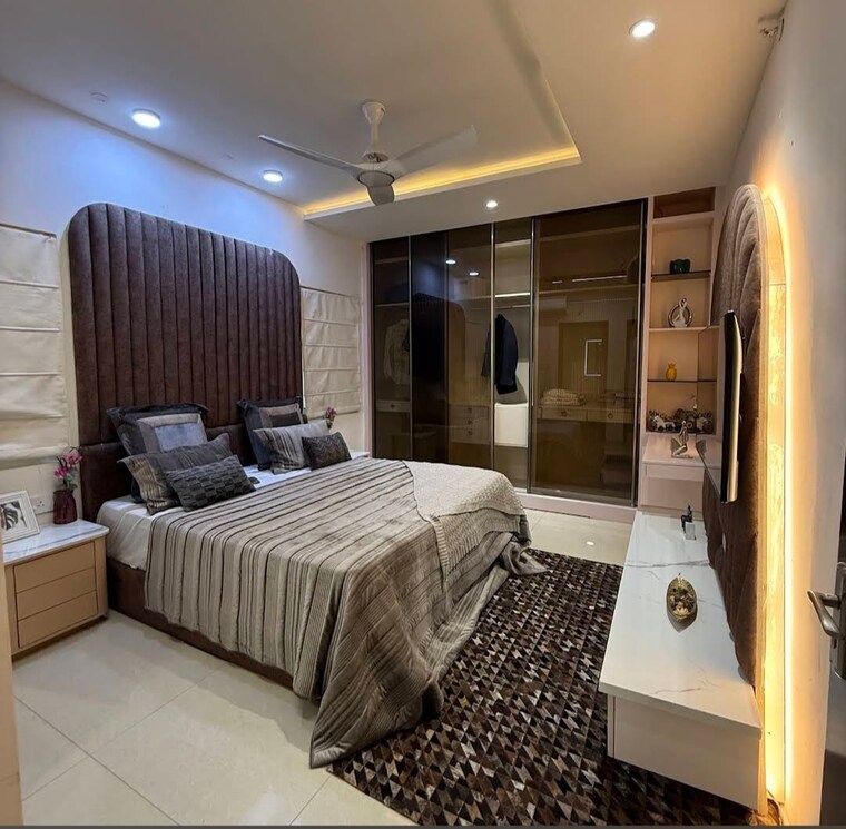 Bedroom, lansum-el-dorado 4 Bedroom 1940 Sq.Ft. Apartment In Narsingi Hyderabad 9241496