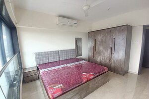 Bedroom in 3 BHK Apartment at Godrej Platinum Wing B4, Vikhroli East – for Rent