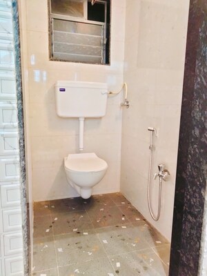 Bathroom in 1 BHK Apartment at Vinay Unique Sky, Virar West – for Sale