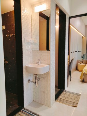 Attached Bathroom in 1 BHK Apartment at Vinay Unique Sky, Virar West – for Sale
