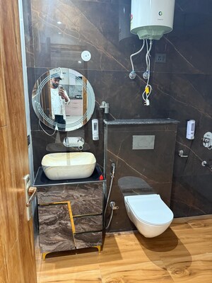 Attached Bathroom in 2 BHK Builder Floor at Vasundhara Sector 3 – for Rent