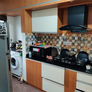 Kitchen in 2 BHK Apartment at Ahad Excellencia, Choodasandra – for Rent