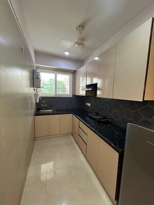 Kitchen in 3 BHK Builder Floor at SAS Tower, Sector 38 – for Rent
