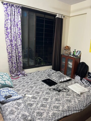 Living Room in 1 BHK Apartment at Lodha Paradise, Majiwada – for Rent