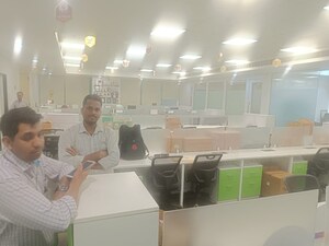 Team Area in  Office Space at Pinnacle Business Park, Andheri East – for Rent