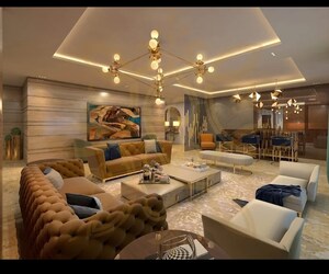 Living Room in 4 BHK Apartment at DLF The Arbour, Sector 63 – for Sale