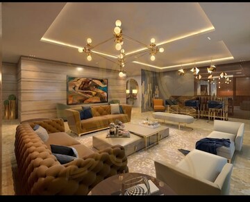 Living Room in 4 BHK Apartment at DLF The Arbour, Sector 63 – for Sale