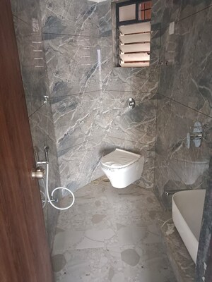 Bathroom in 1 BHK Apartment at Ghansoli – for Rent