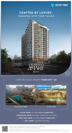 4 BHK + Servant Room Apartment For Sale in Kalpataru Amare
