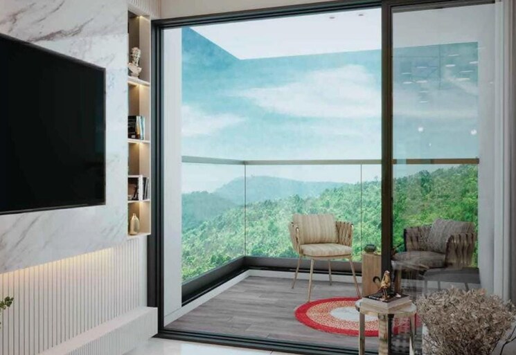 Balcony, lodha-bellavista 3 Bedroom 1047 Sq.Ft. Apartment In Manpada Thane 9242153