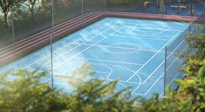 Swimming Pool in 3 BHK Apartment at Lodha Bellavista, Manpada – for Sale