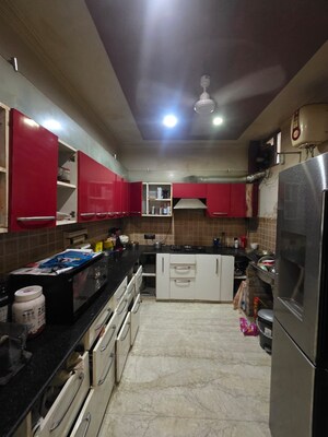 Kitchen in 4 BHK Builder Floor at Vastu Apartments, Sector 55 – for Sale