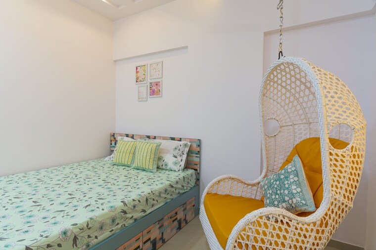 Bedroom, g-k-rajaveer-palace 3 Bedroom 1500 Sq.Ft. Apartment In Pimple Saudagar Pune 9242161