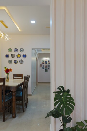 Dining area in 3 BHK Apartment at G K Rajaveer Palace, Pimple Saudagar – for Sale