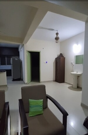 Living Room in 2 BHK Apartment at Mathura Sapthagiri, Bellandur – for Rent