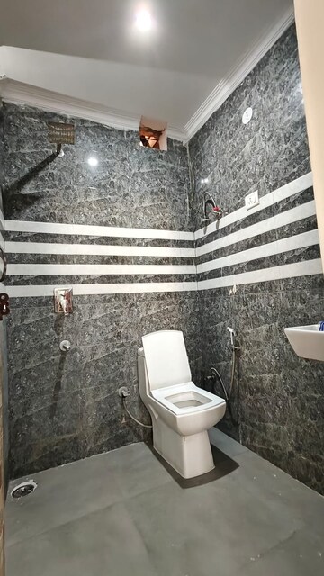Bathroom in 1 RK Independent House at Chattarpur – for Rent