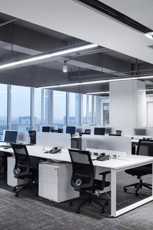 Team Area in  Office Space at Wagle Industrial Estate – for Rent