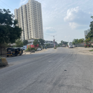  Shop – Exterior View View at Paranjape Azure, Mumbai Bangalore Highway - for Sale