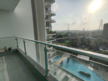 Balcony in 3 BHK Apartment at M3M Escala, Sector 70a – for Rent