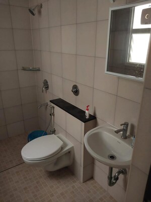 Bathroom in 2 BHK Apartment at BVS Pinnacle, Bhoganhalli – for Rent