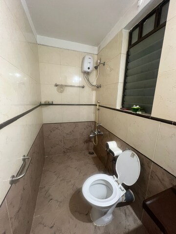 Bathroom in 2 BHK Apartment at Om Vaikunt Apartments, Chembur – for Rent