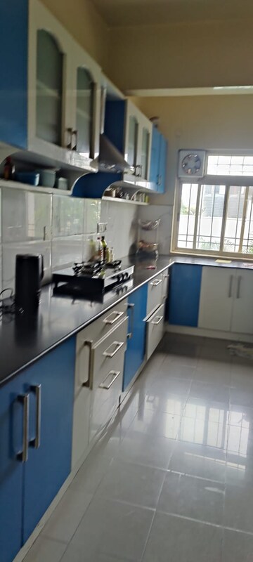 Kitchen in 3 BHK Apartment at RJ Garden, Indiranagar – for Rent