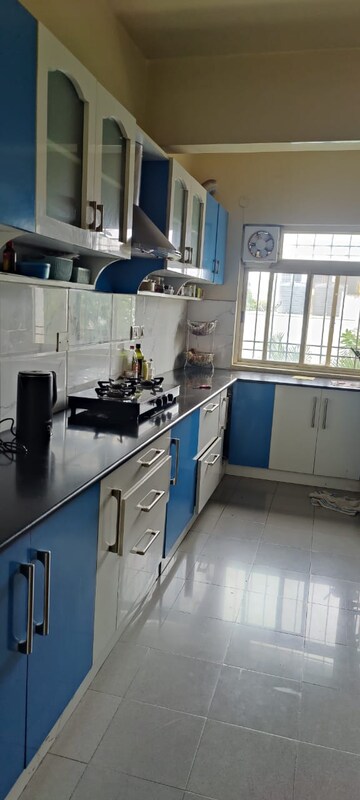 Kitchen in 3 BHK Apartment at RJ Garden, Indiranagar – for Rent