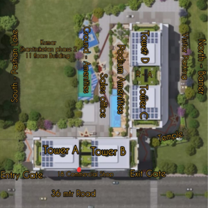 Master Plan in  Showroom at Pristine The Lords, Baner Pashan Link Road – for Sale