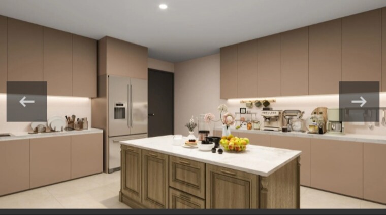 Kitchen, the-prestige-city 3 Bedroom 2262 Sq.Ft. Apartment In Indrapuram Ghaziabad 9242338