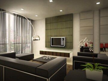 Living Room in 2 BHK Apartment at Rajesh Residency, Kamothe – for Sale