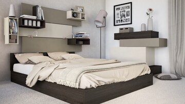 Bedroom in 2 BHK Apartment at Rajesh Residency, Kamothe – for Sale