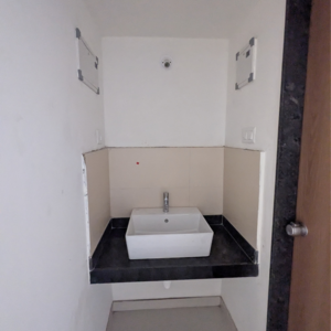 Bathroom in 2 BHK Apartment at Divine Palm Springs, Bhagwan Nagar – for Sale
