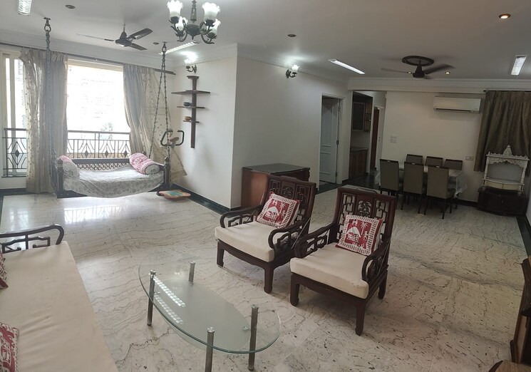 Living Room, nahar-amrit-shakti 3 Bedroom 2600 Sq.Ft. Apartment In Chandivali Mumbai 9242396
