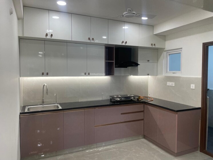 Kitchen, hallmark-skyrena 3 Bedroom 2255 Sq.Ft. Apartment In Narsingi Hyderabad 9242314